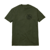 GX 1000 Face Plant military green Tee