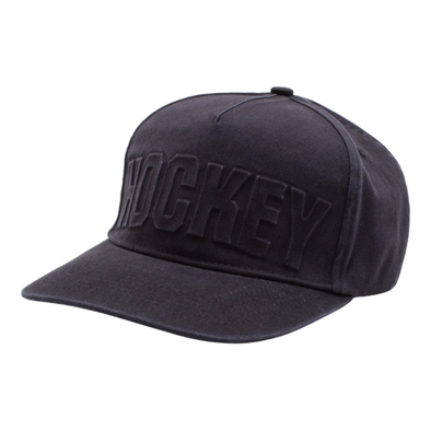 Hockey Embossed black Hat