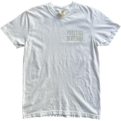 Prestige Skateshop white grey Tee