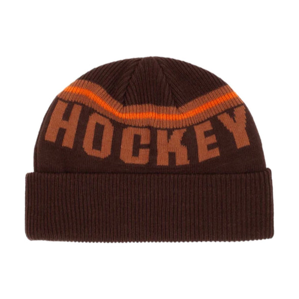 Hockey Friendly brown Beanie