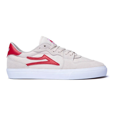 Lakai York white/red suede