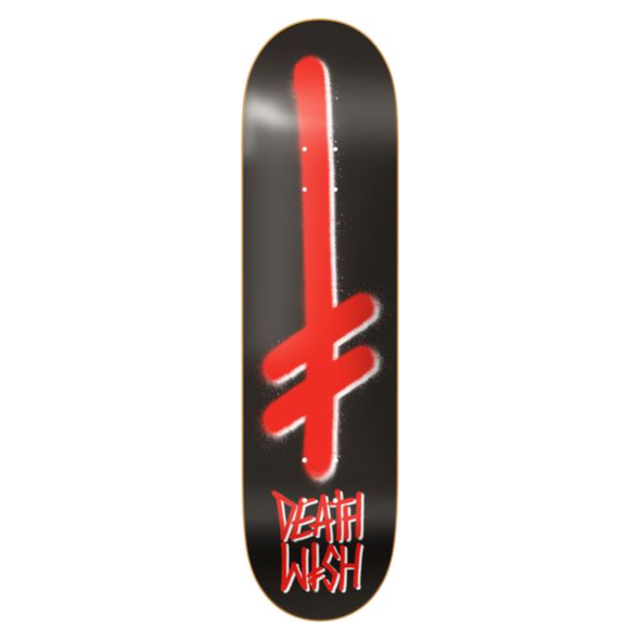 Deathwish Gang Logo black red 8.5 Deck