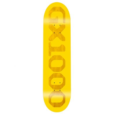 GX1000 OG Logo Yellow 8.375 Deck